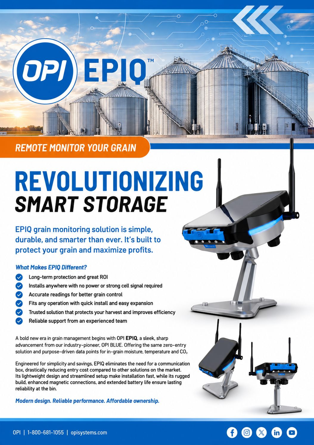 OPI EPIQ catalogue cover
