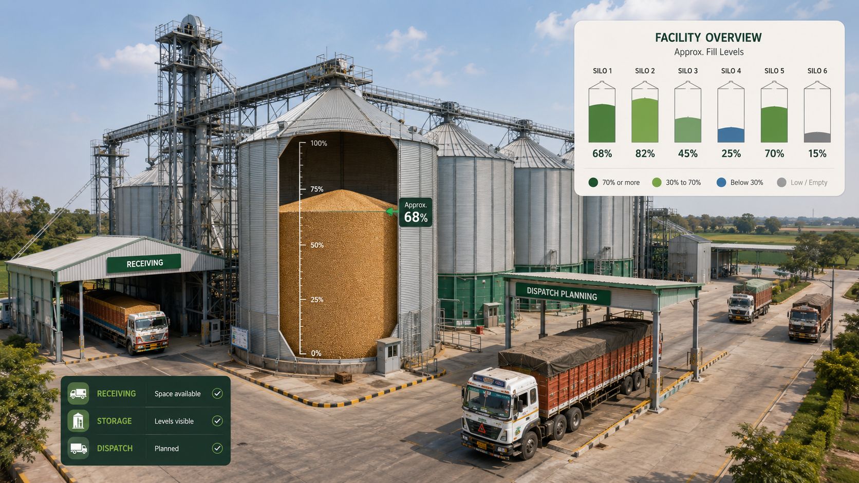 System review for grain facilities